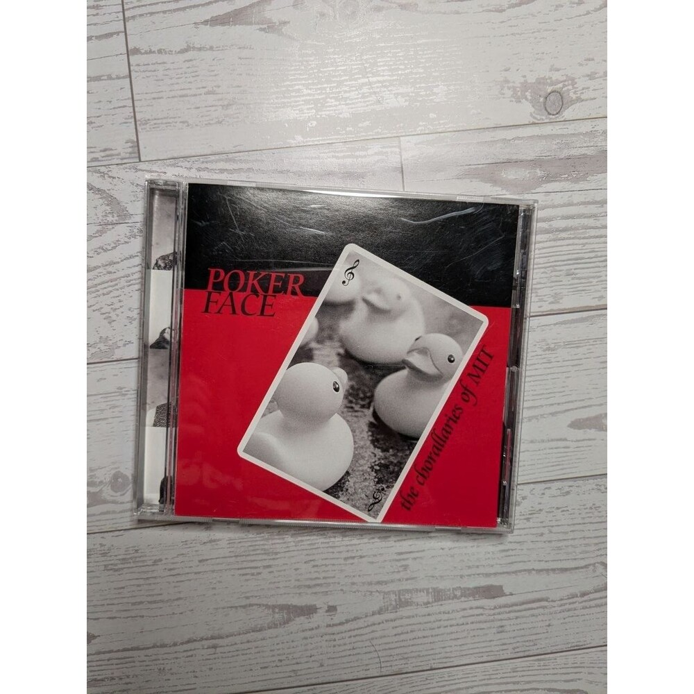 The Chorallaries of MIT Poker Face Y2K A Cappella Music CD 2001